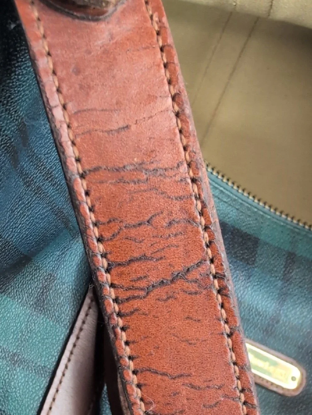 Polo Ralph Lauren Vintage Weekender Tartan Pattern